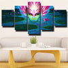 5 piece canvas art framed prints League Of Legends Nami decor picture-1200 (3)