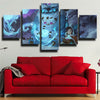 5 piece canvas art framed prints League of Legends Nunu decor picture-1200(3)