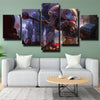 5 piece canvas art framed prints League of Legends Poppy decor picture-1200 (1)