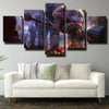 5 piece canvas art framed prints League of Legends Poppy decor picture-1200 (3)