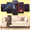 5 piece canvas art framed prints League of Legends Rengar wall picture-1200 (1)