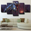 5 piece canvas art framed prints League of Legends Rengar wall picture-1200 (3)