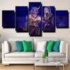 5 piece canvas art framed prints League of Legends Soraka decor picture-1200(3)