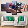 5 piece canvas art framed prints League of Legends Tristana wall decor-1200 (2)