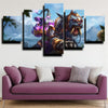 5 piece canvas art framed prints League of Legends Twitch wall picture-1200 (3)