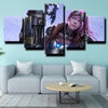 5 piece canvas art framed prints League of Legends Vi home decor-1200 (2)