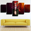 5 piece canvas art framed prints League of Legends Zyra decor picture-1200 (2)