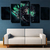 5 piece canvas art framed prints League of Legends decor picture-1220 (2)