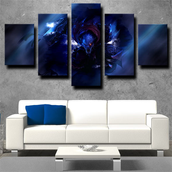 5 piece canvas art framed prints League of Legends home decor-1221 (2)
