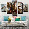 5 piece canvas art framed prints League of Legends wall picture-1204 (3)