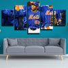 5 piece canvas art framed prints NY Mets Yoenis Céspedes decor picture -1201 (2)