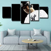 5 piece canvas art framed prints NY Yankees The Captain decor picture-1201 (4)