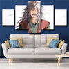 5 piece canvas art framed prints Naruto Lust fairy Jiraiya wall decor-1720 (2)