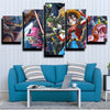 5 piece canvas art framed prints One Piece Monkey D. Luffy wall picture-1200 (2)