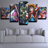 5 piece canvas art framed prints One Piece Monkey D. Luffy wall picture-1200 (3)