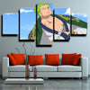 5 piece canvas art framed prints One Piece Roronoa Zoro home decor-1200 (2)