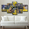 5 piece canvas art framed prints Packers Jenis live room decor-1233 (3)