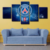 5 piece canvas art framed prints Parc des Princes Stadium wall picture-1218 (2)