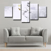 5 piece  canvas art framed prints  Sergio Ramos live room decor1207 (4)