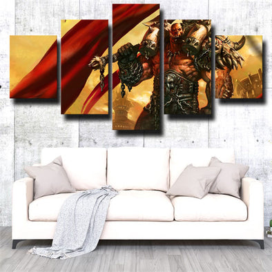 5 piece canvas art framed prints The Burning Crusade wall picture-1204 (1)
