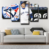 5 piece canvas art framed prints The Jays Josh Donaldson  home decor -1221 (1)