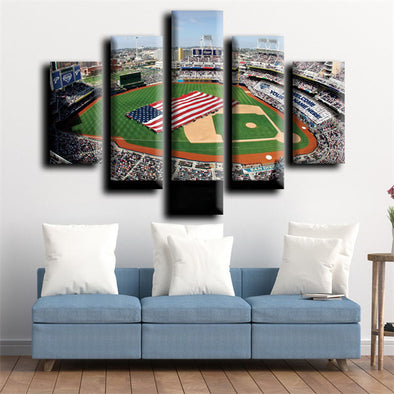 5 piece canvas art framed prints The Pads wall picture-1204 (1)