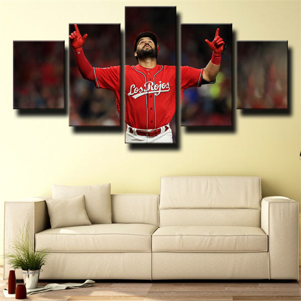 5 piece canvas art framed prints The Redlegs Nicolle decor picture-1220 (3)