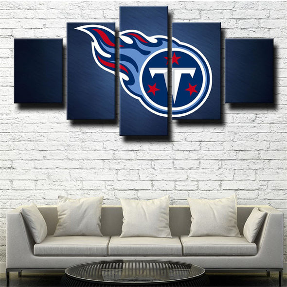 5 piece canvas art framed prints Titans LOGO wall picture-1204 (3)