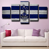 5 piece canvas art framed prints Tottenham Hotspur FC logo live room decor-1227 (4)
