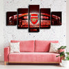 5 piece canvas art framed prints arsenal stadium live room decor-1223 (3)