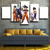 5 piece canvas art framed prints dragon ball 6 characters wall picture-1942 (2)