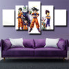 5 piece canvas art framed prints dragon ball 6 characters wall picture-1942 (3)
