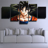 5 piece canvas art framed prints dragon ball Goku wall decor Classic-2053 (2)