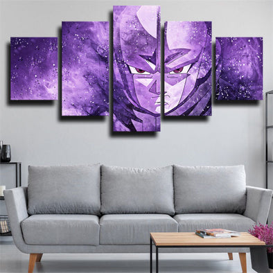 5 piece canvas art framed prints dragon ball Hit wall decor purple-2078 (1)