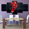  5 piece canvas art prints Detroit Red Wings Datsyuk room decor-1221 (4)