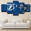 5 piece canvas art prints Tampa Bay Lightning Stamkos live room decor-1230 (4)