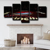 5 piece canvas art prints Trail Blazers Moda Center arena home decor-1201 (3)