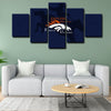 5 piece canvas painting art prints Denver Broncos home decor1209 (2)