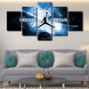 5 piece canvas painting art prints Michael Jordan home decor1227 (3)