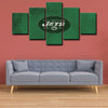 5 piece canvas painting art prints New York Jets home decor1209 (4)
