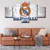 5 piece canvas painting art prints Real Madrid CF home decor1209 (3)