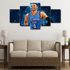 5 piece canvas painting art prints Russell Westbrook home decor1220 (3)