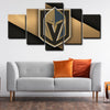 5 piece canvas painting art prints Vegas Golden Knights home decor1210 (4)