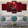 5 piece canvas prints Chicago Blackhawks Kane live room decor-1223 (3)