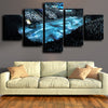  5 piece canvas prints San Jose Sharks SAP Center decor picture-1201 (3)