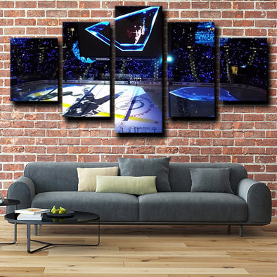 5 piece canvas prints Tampa Bay Lightning Amalie Arena wall picture-1210 (1)