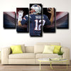 5 piece canvas prints custom prints Patriots Brady wall decor-1221 (3)