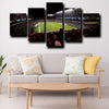 5 piece canvas wall art prints Chicago Bears Rugby Field home decor-1201 (3)