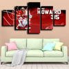 5 piece canvas wall art prints Detroit Red Wings Howard decor picture-1218 (4)