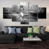 5 piece canvas wall framed prints JUV Pirlo live room picture-1254 (1)